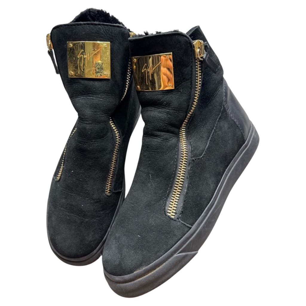 Giuseppe Zanotti fur lined shoes