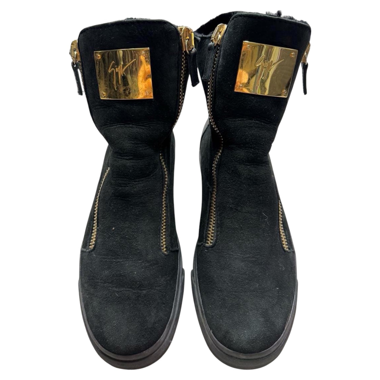 Giuseppe Zanotti fur lined shoes