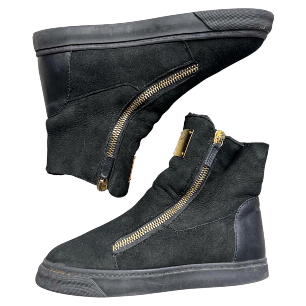 Giuseppe Zanotti fur lined shoes