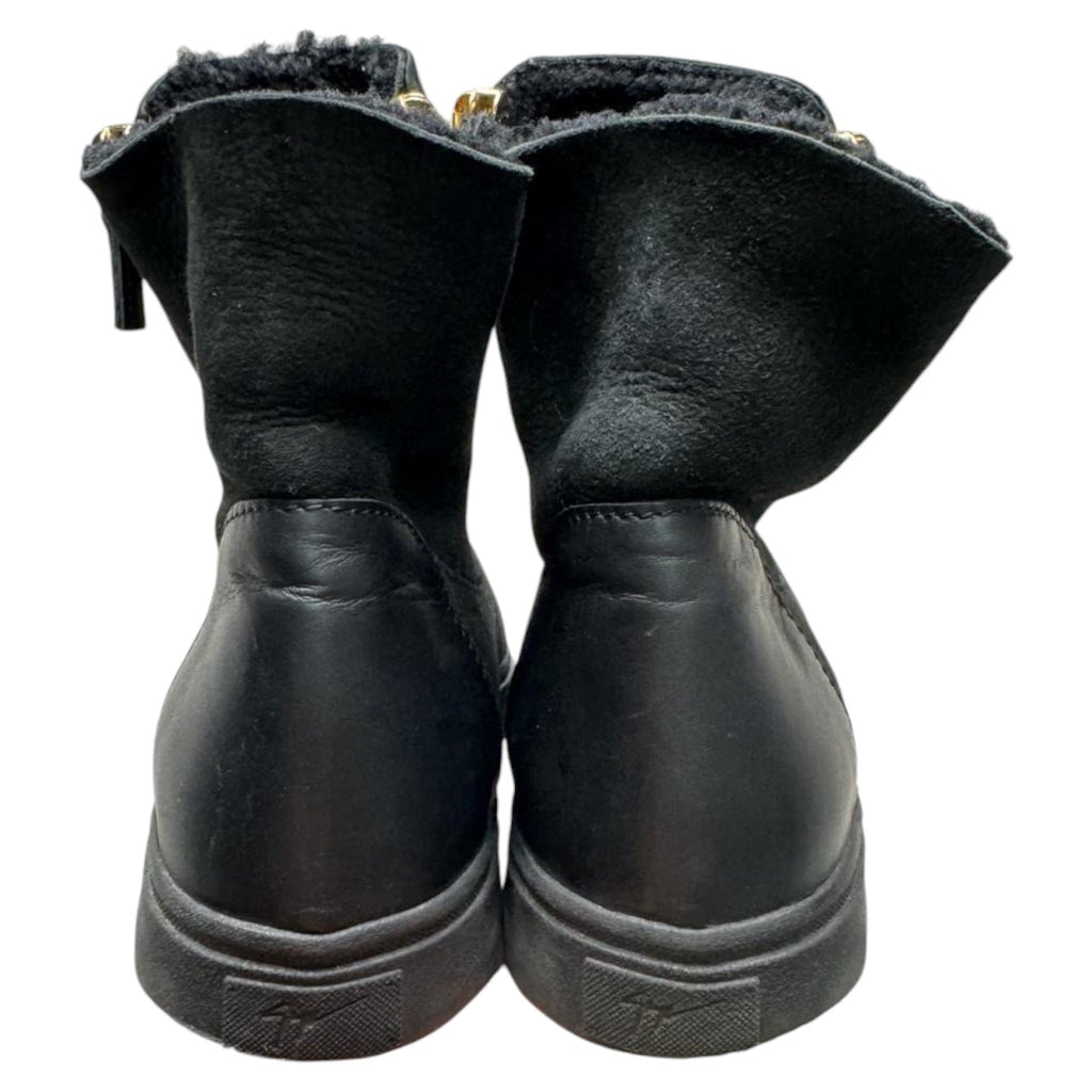 Giuseppe Zanotti fur lined shoes