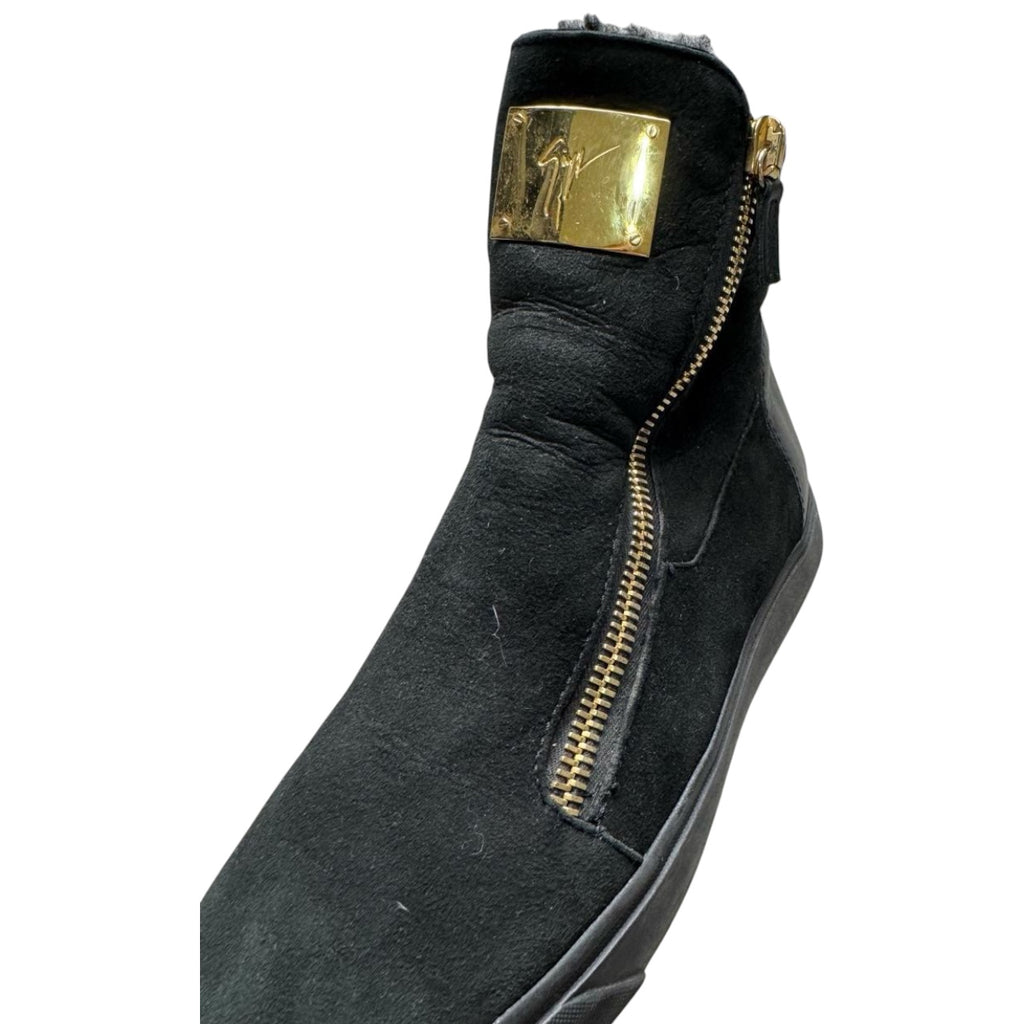 Giuseppe Zanotti fur lined shoes