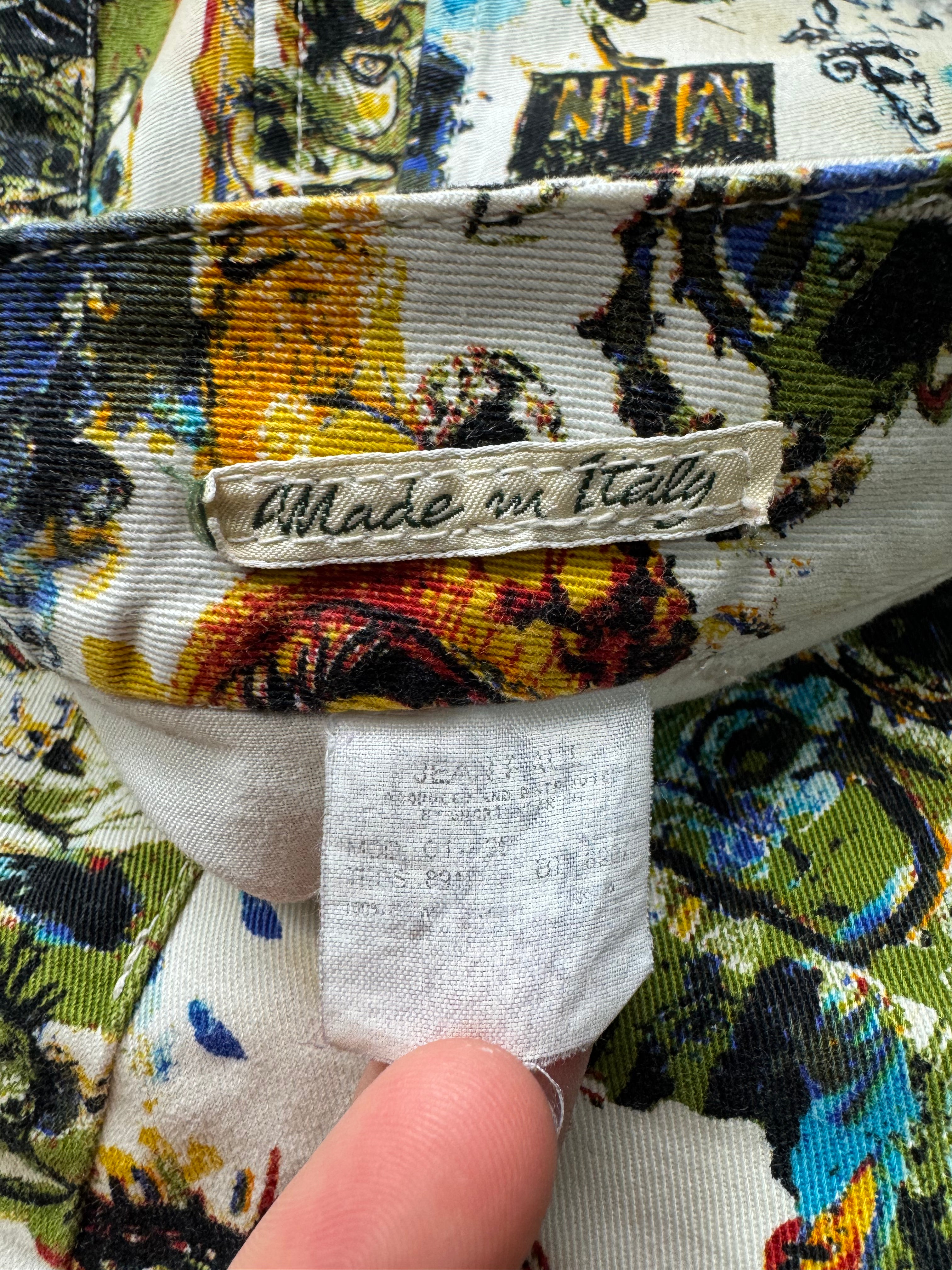 Jean Paul gaultier basquiat jeans