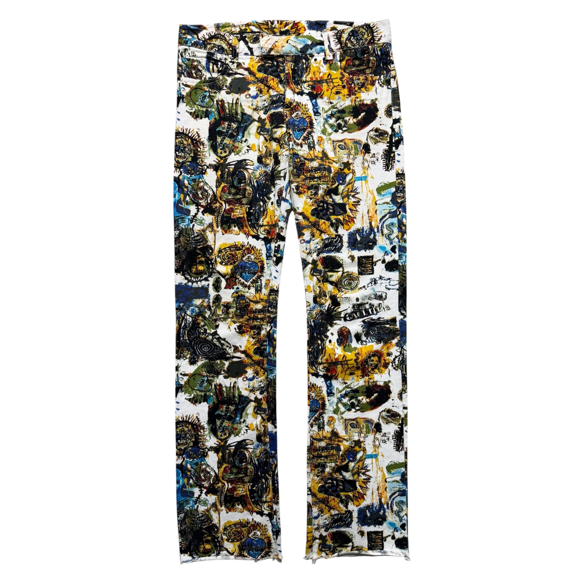 Jean Paul gaultier basquiat jeans