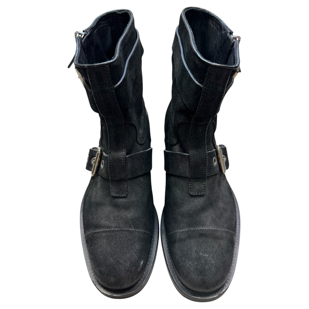 Gucci buckle boots