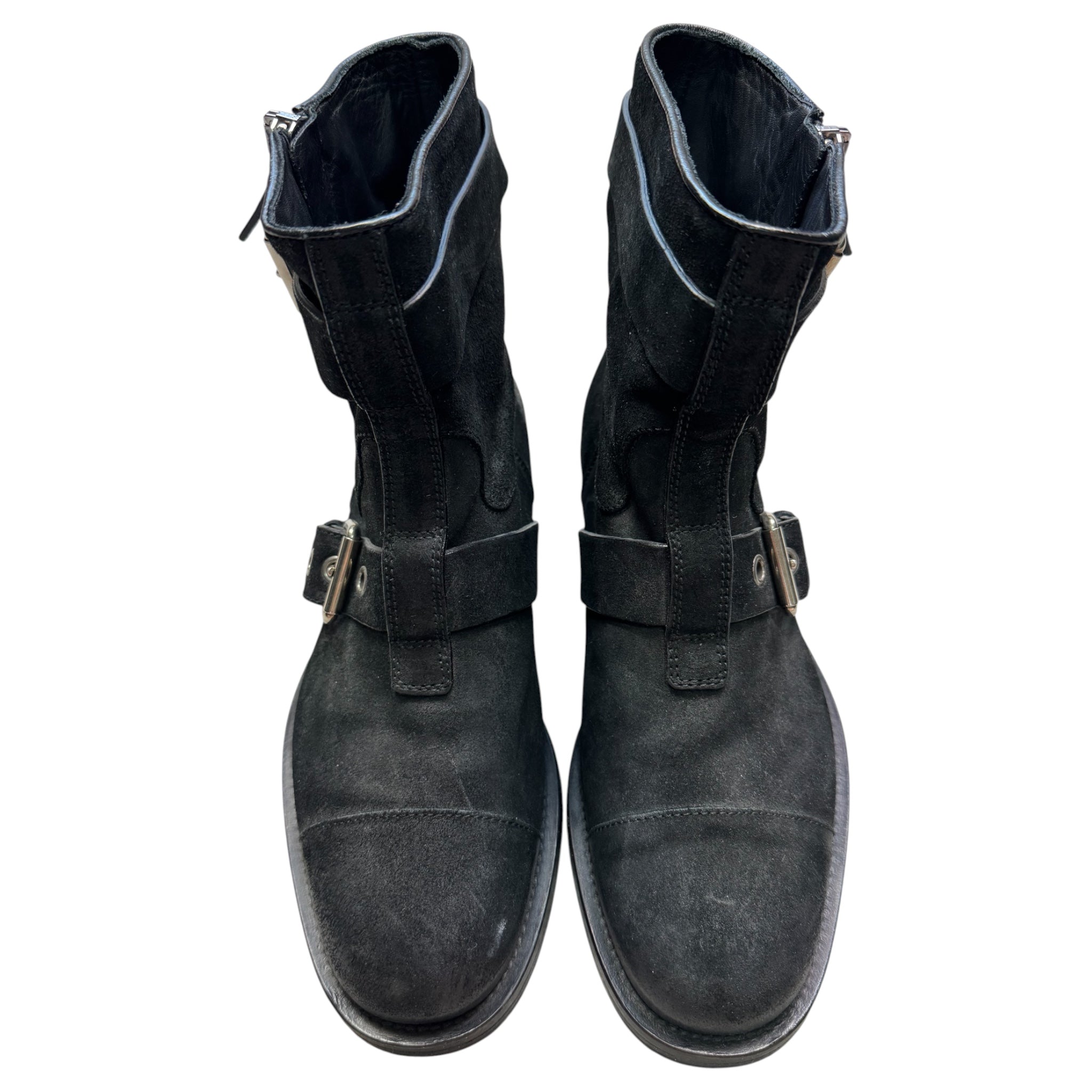 Gucci buckle boots