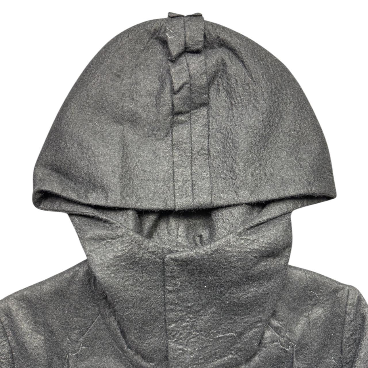 undercover scarf long jacket