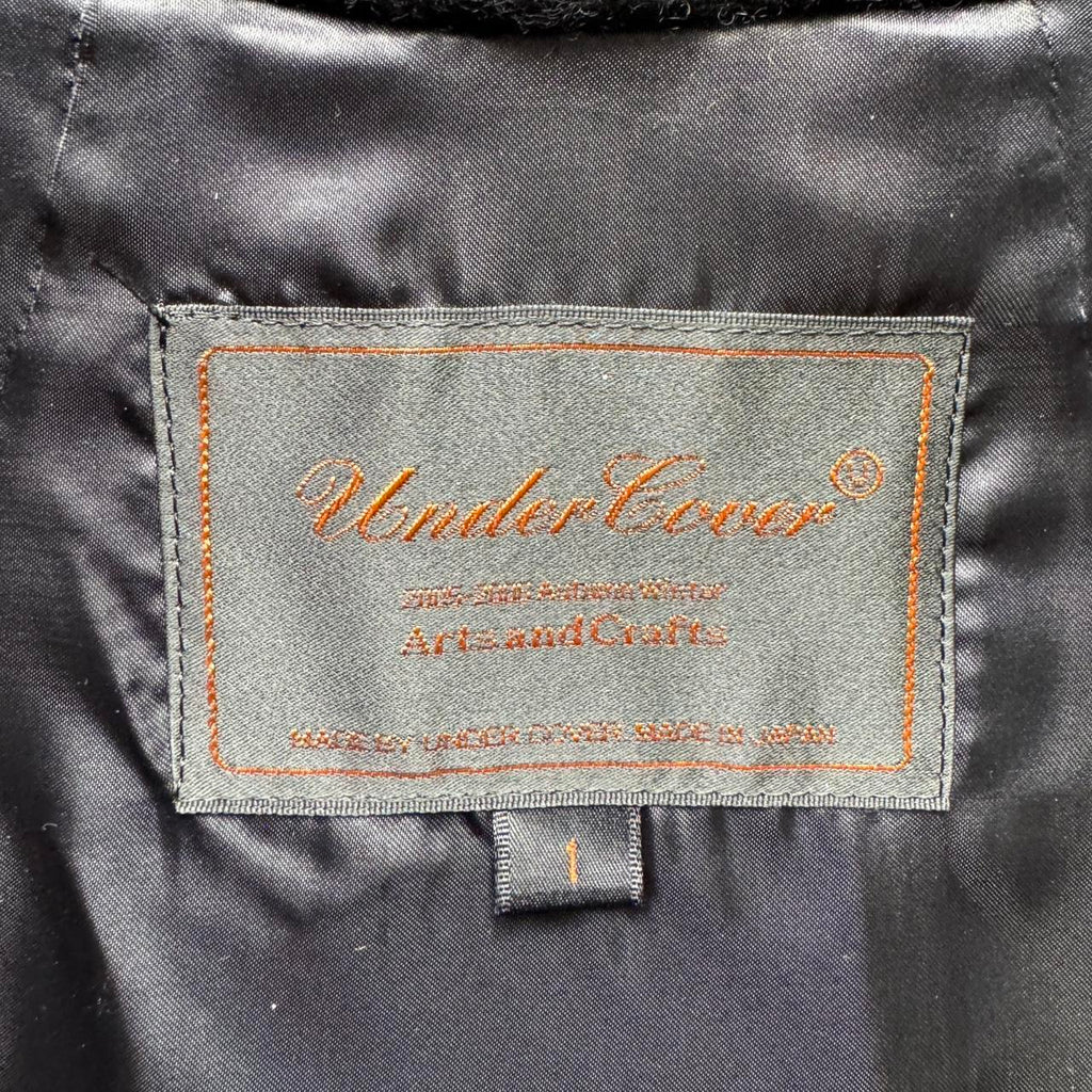 undercover scarf long jacket