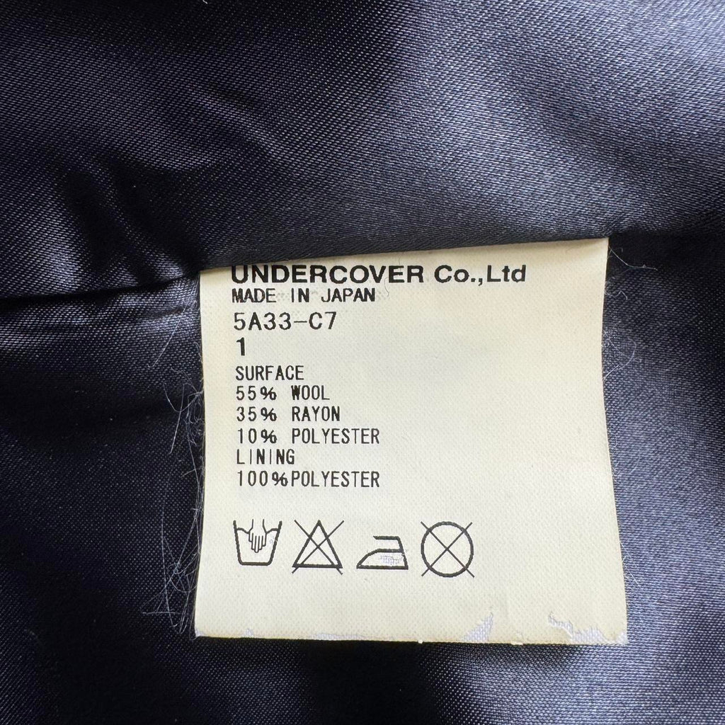 undercover scarf long jacket