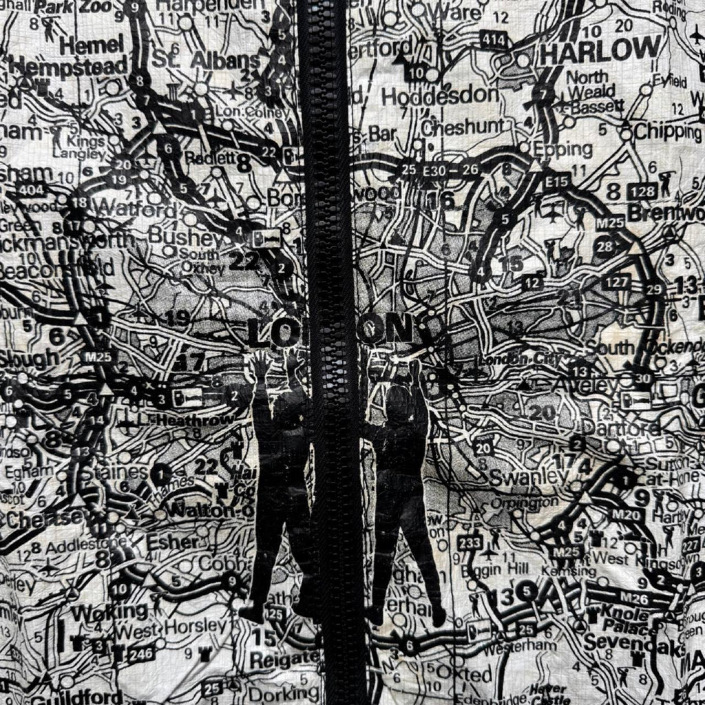 number nine map jacket