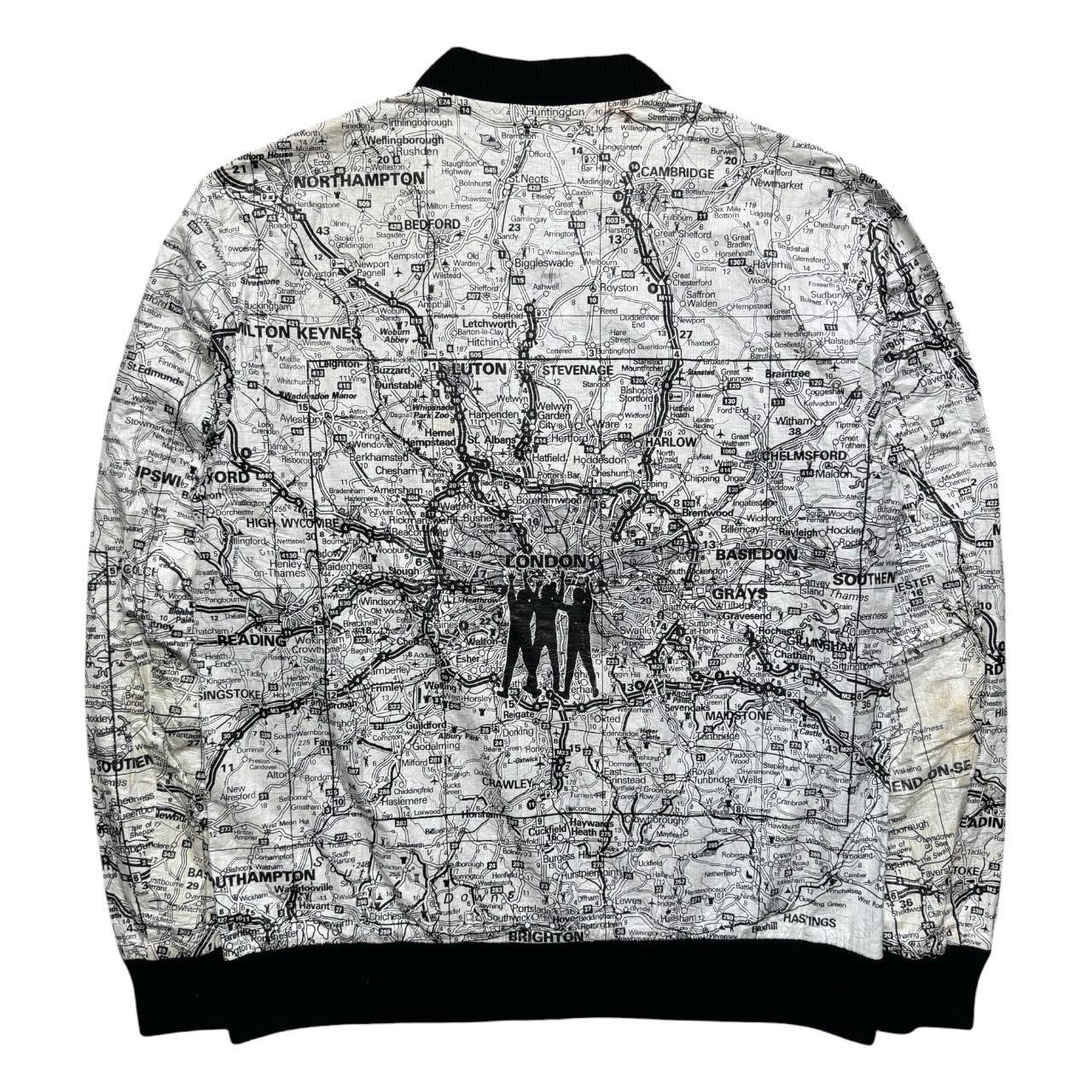number nine map jacket