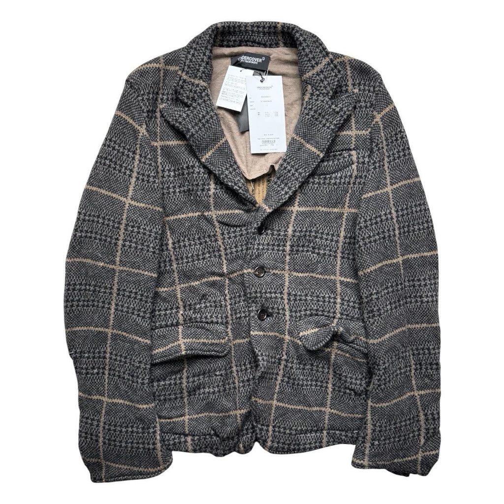 undercover clock work orange knit jacket