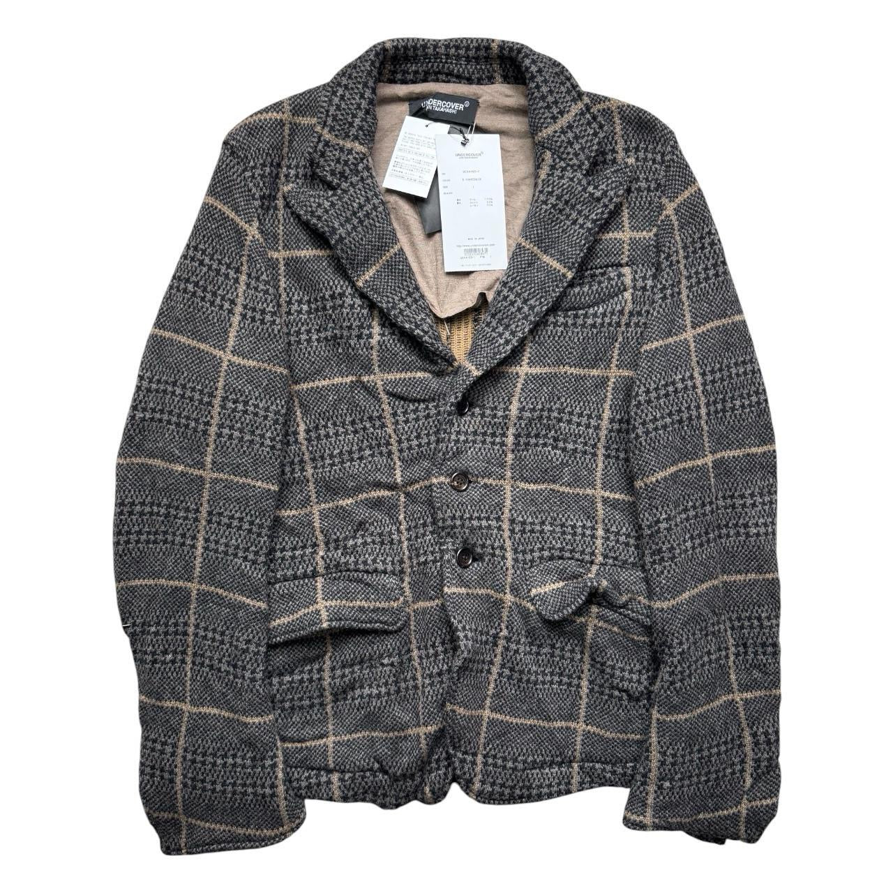 undercover clock work orange knit jacket