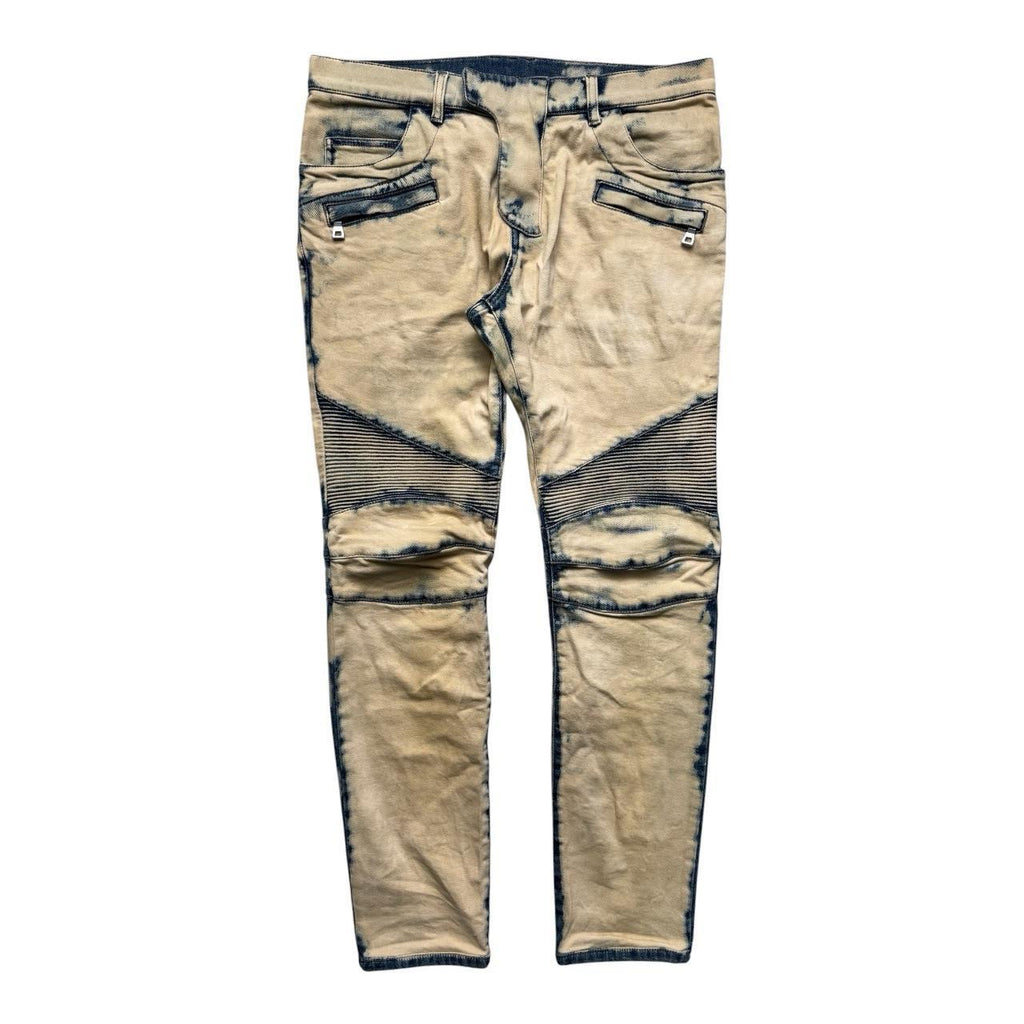 balmain bleach jeans