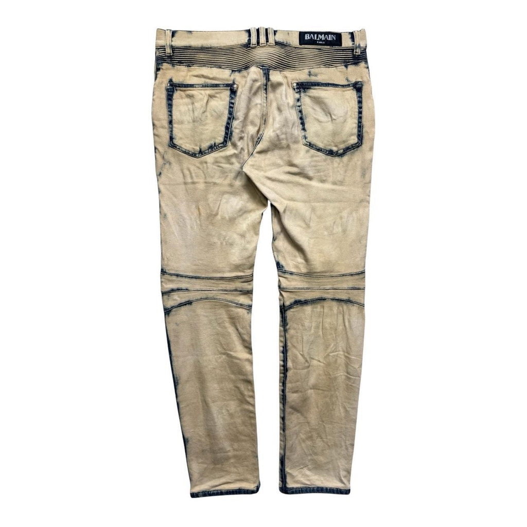 balmain bleach jeans