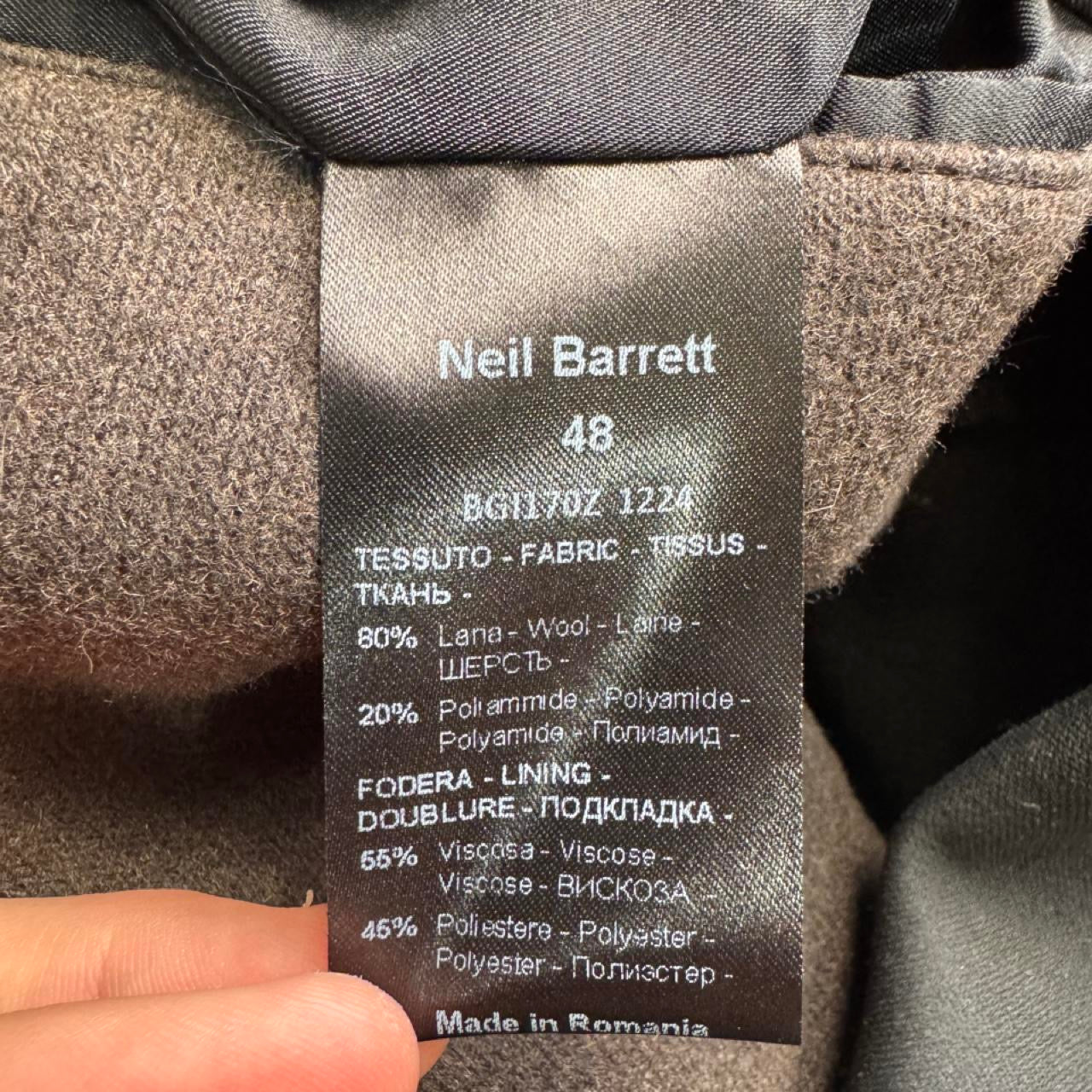 neil barrett blazer